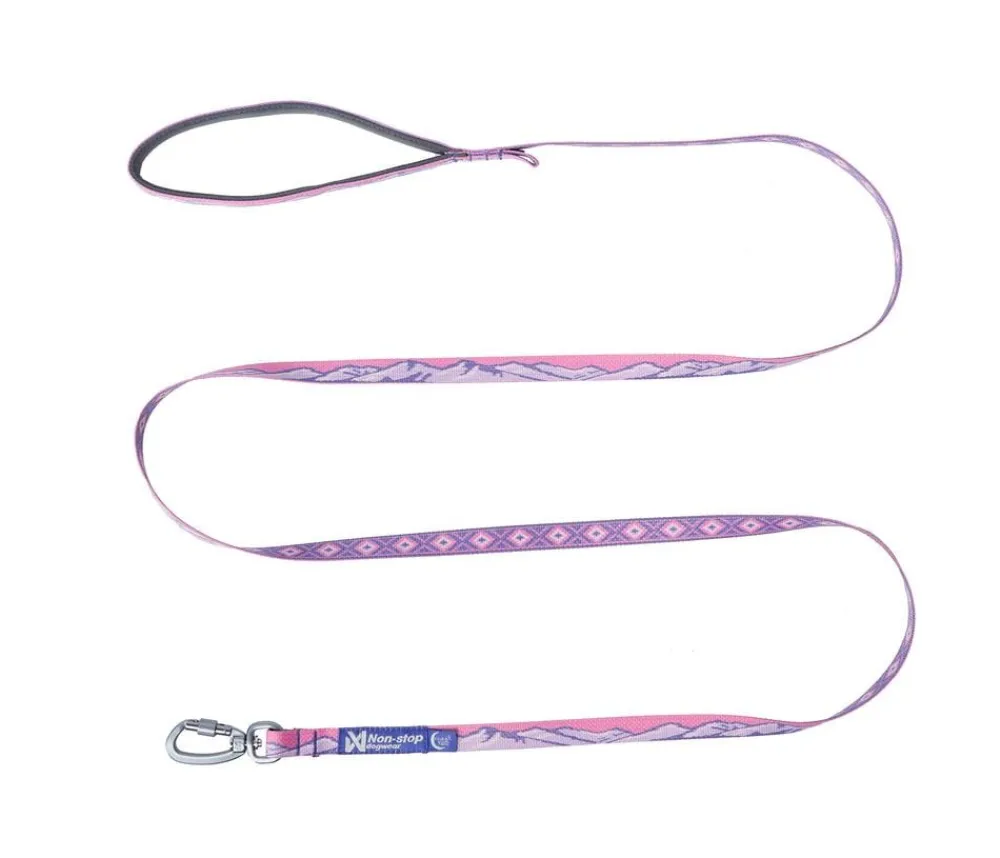 Non-stop dogwear Hundeleine Trail Quest Rachel Pohl Signature Edition, purple/, 2 m