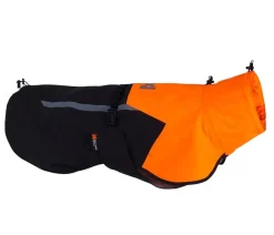 Non-stop dogwear Regenmantel Fjord raincoat 2.0, schwarz/ Orange Sale