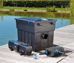 Oase Gartenteich·Teichpumpen & Teichtechnik|Teichpumpen & Teichtechnik - Teichfilter BioTec ScreenMatic² Set 90000 OC Schwarz