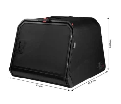 1one1 Hundetransportboxen > Origami Hundetransportbox, , L, ca. B81/H65,8/T81,4 cm