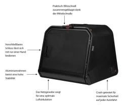 1one1 Hundetransportboxen > Origami Hundetransportbox, , M, ca. B74/H65,8/T71,4 cm