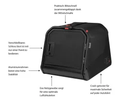 1one1 Hundetransportboxen > Origami Hundetransportbox, , S, ca. B58/H55,7/T71,4 cm