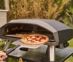 Ooni Pizzaöfen - Gas-Pizzaofen Koda 2 Max, ca. B72/H38/T80 cm Dunkelgrau