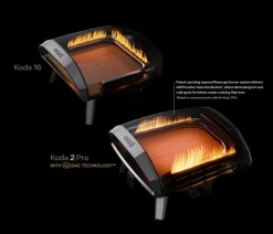 Ooni Gas-Pizzaofen Koda 2 Pro, ca. B68/H39/T65 cm Dunkelgrau Best