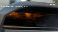 Ooni Pizzaöfen > Gas Pizzaofen Koda 2, schwarz, ca. B33/H47/T55 cm
