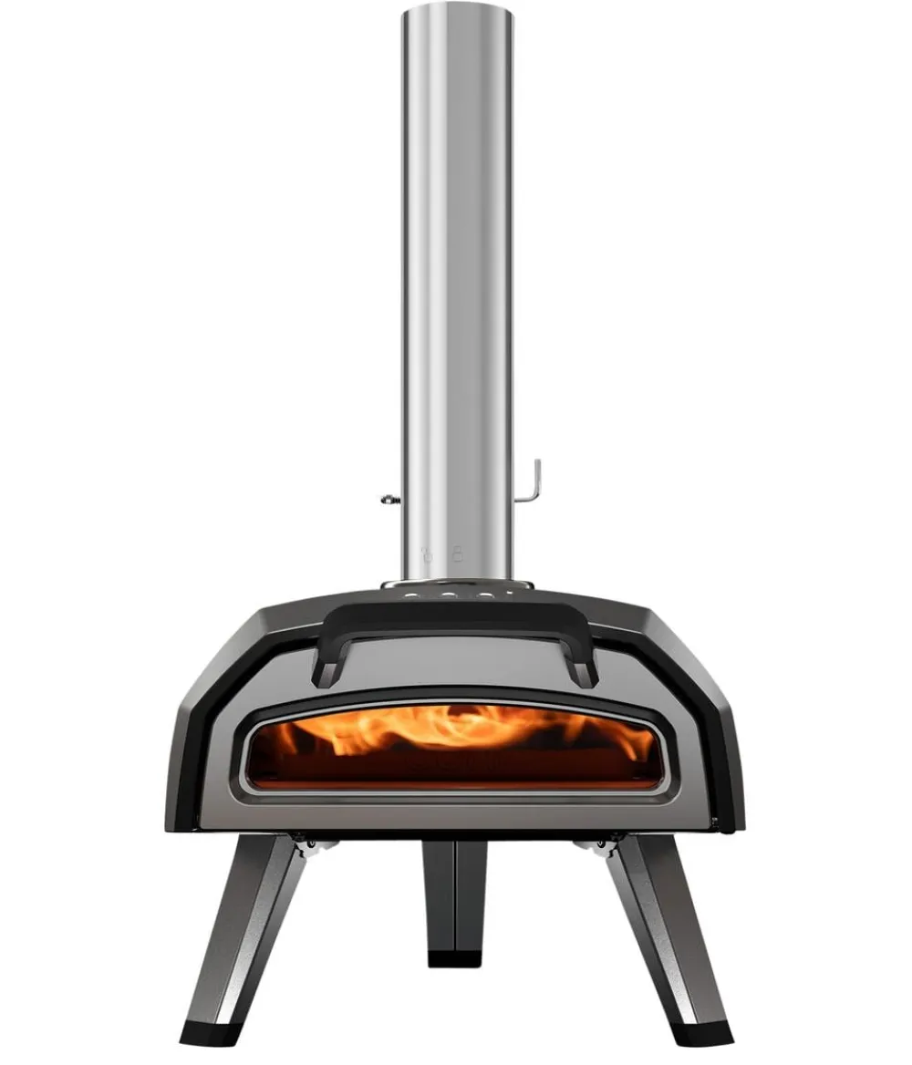 Ooni Pizzaöfen - Multi-Brennstoff Pizzaofen Karu 2, ca. B42/H77/T72 cm Dunkelgrau