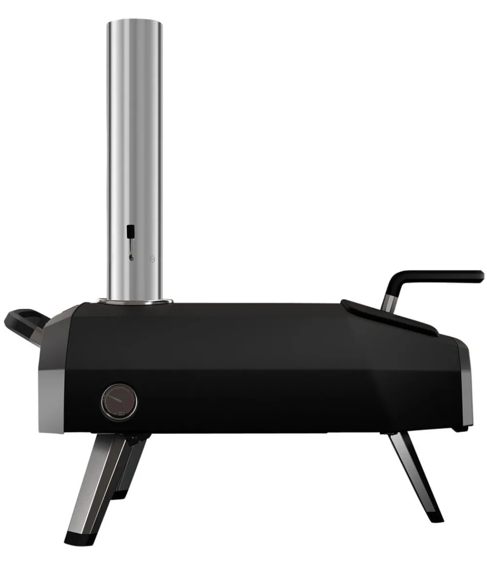 Ooni Pizzaöfen - Multi-Brennstoff Pizzaofen Karu 2, ca. B42/H77/T72 cm Dunkelgrau