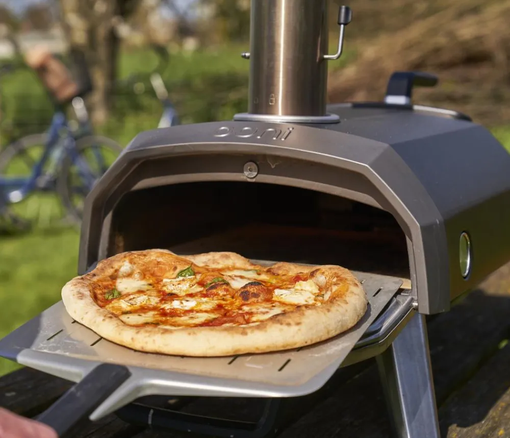 Ooni Pizzaöfen - Multi-Brennstoff Pizzaofen Karu 2, ca. B42/H77/T72 cm Dunkelgrau