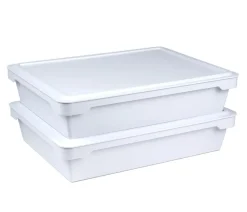 Ooni Pizzaöfen > Pizzateigbox, 2er-Set, ca. B30/H12/T42 cm