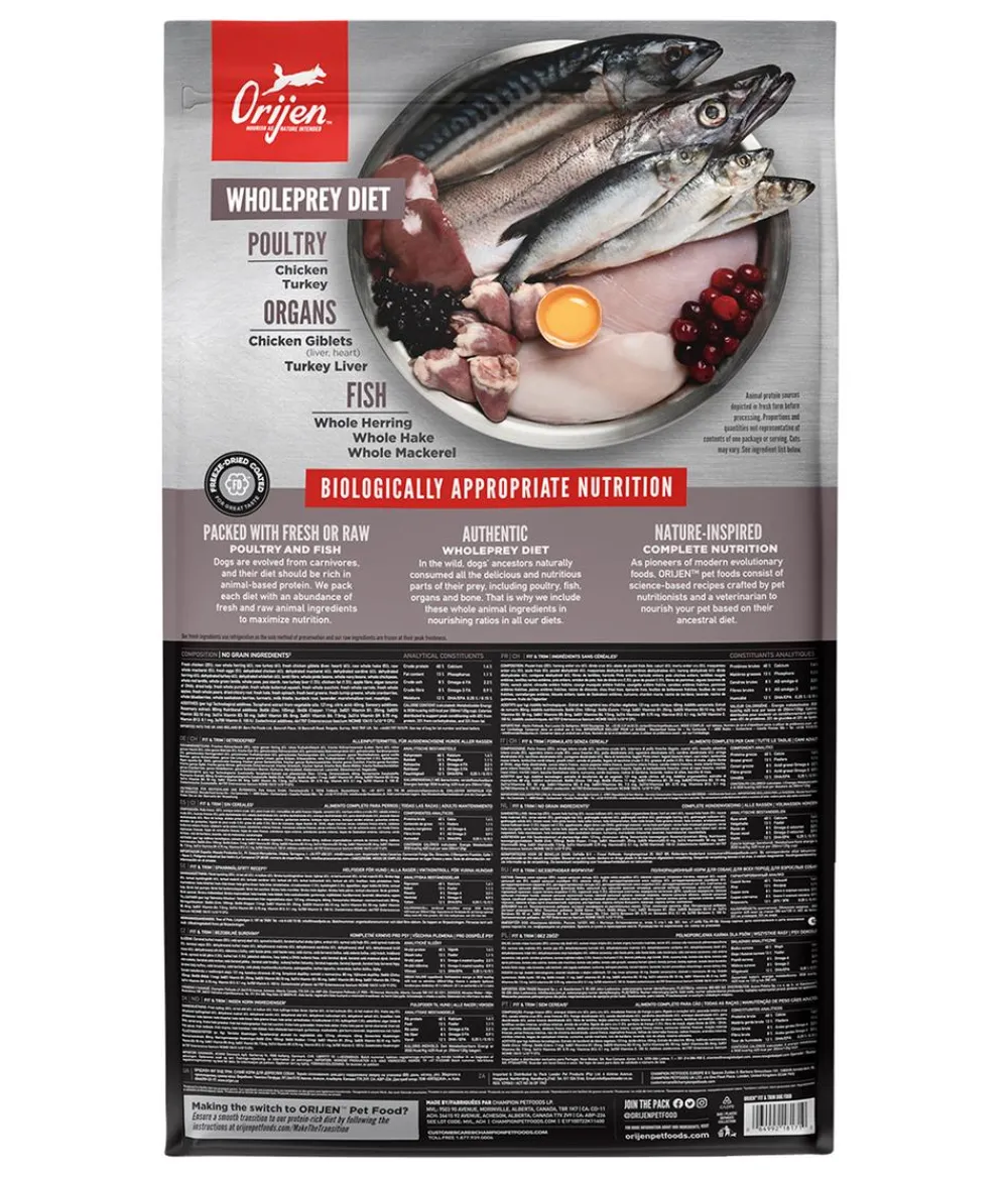 Orijen ™ Trockenfutter für Hunde Fit & Trim Hot