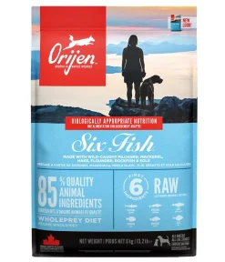 Orijen Trockenfutter Hund - ™ Trockenfutter für Hunde Six Fish