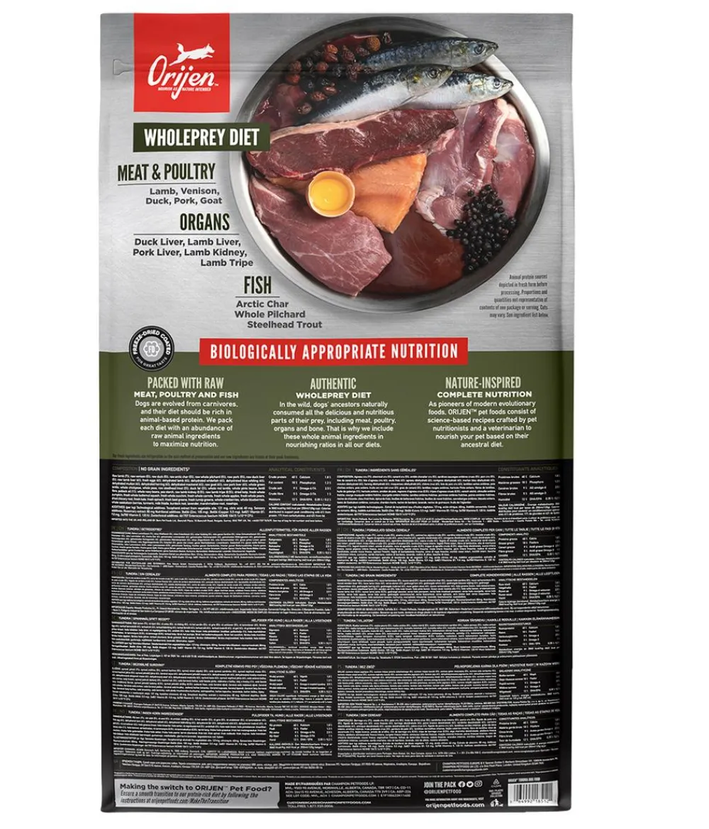 Orijen ™ Trockenfutter für Hunde Tundra Discount