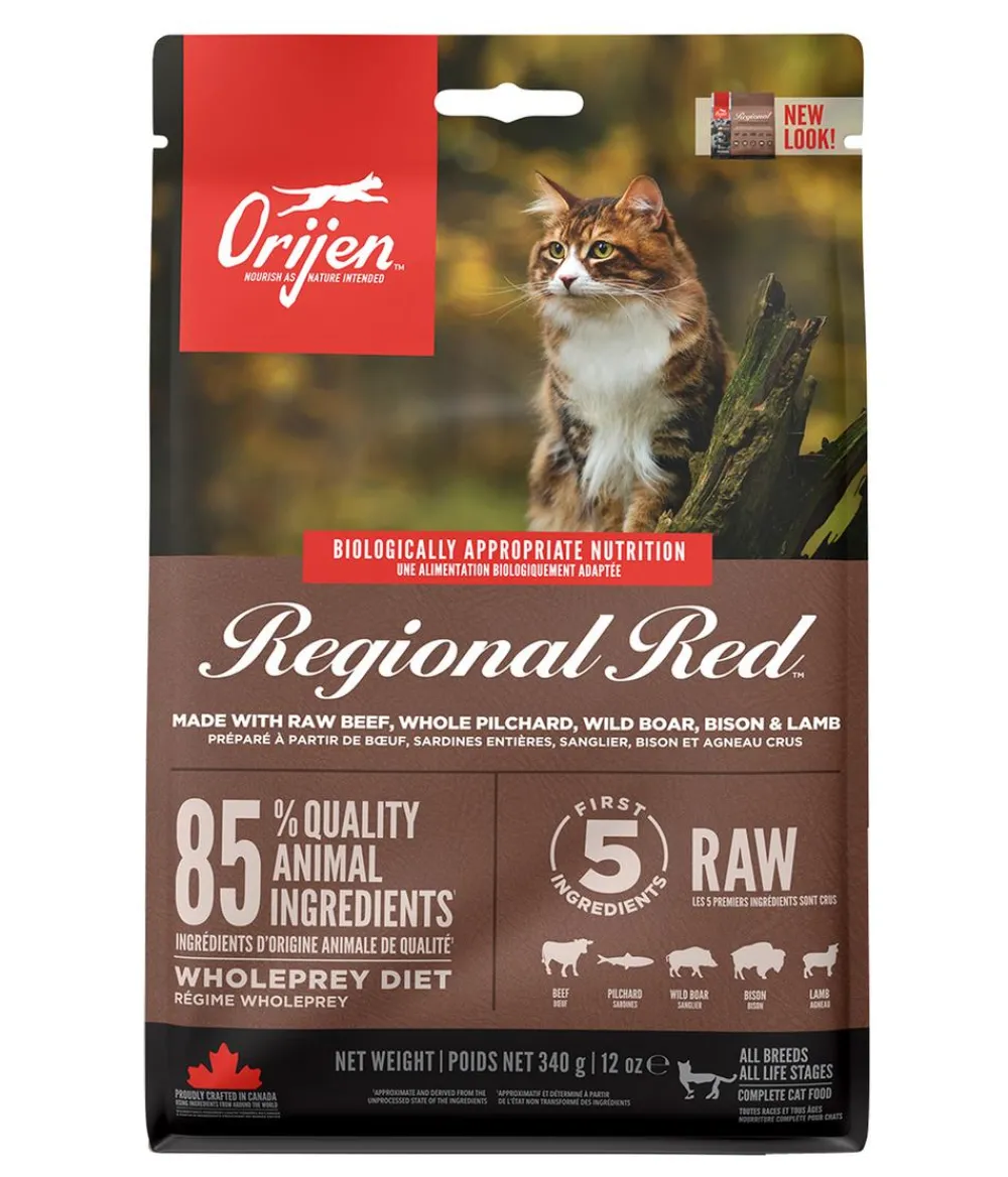 Orijen Trockenfutter Katze > ™ Trockenfutter für Katzen Regional Red