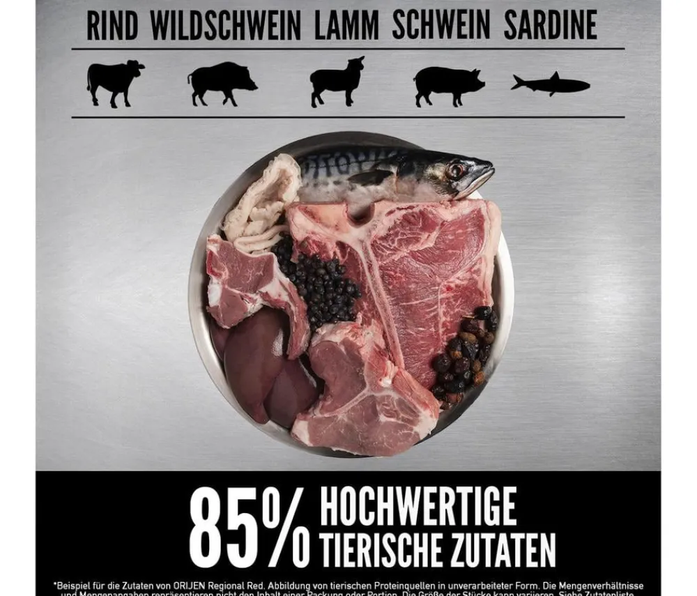 Orijen Trockenfutter Katze > ™ Trockenfutter für Katzen Regional Red