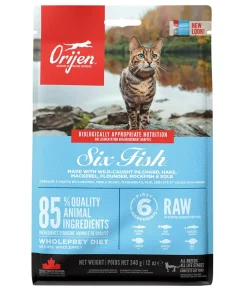 Orijen Trockenfutter Katze > ™ Trockenfutter für Katzen Six Fish