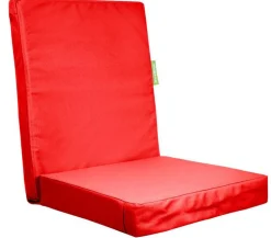 Outbag Sitzauflagen - Hochlehnerpolster High Rise Plus, ca. B50/H8/T105 cm Rot