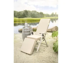 Outbag Outdoor Gartenstuhl-Auflage Relax Plus, ca. B50/H5/T180 cm Hellbraun Sale