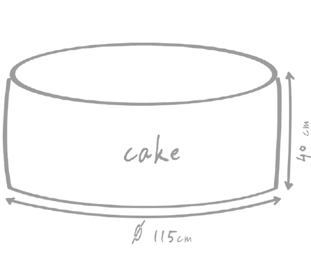 Outbag Outdoor-Sitzsack Cake Plus, ca. Ø115/40 cm Hellgrün Hot