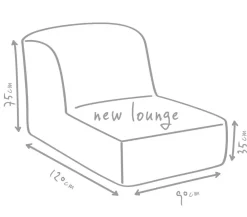 Outbag Outdoor-Sitzsack Newlounge Plus, ca. B90/H75/T120 cm Hellgrün Online