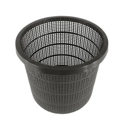 Outside Living Gartenteich·Teichzubehör & Teichpflege|Teichzubehör & Teichpflege - Kunststoff Wassserpflanzenkorb, Ø 21,5 cm Schwarz