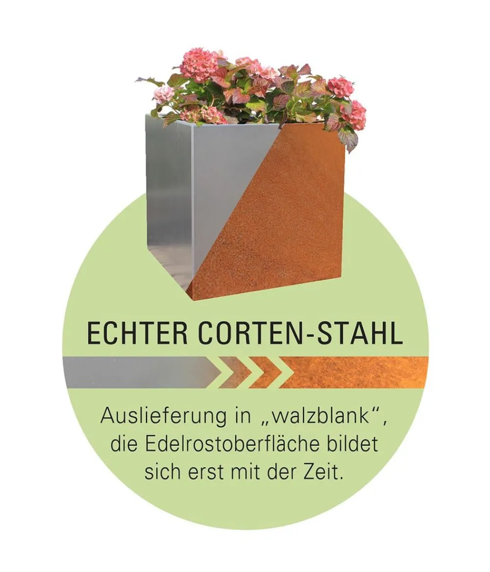 palatino Cortenstahl-Hochbeet Urban Braun Clearance