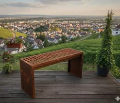 palatino Gartenbank Bridge, 2-Sitzer Braun