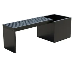 palatino Gartenbank Clara/Ramp, 2-Sitzer Anthrazit Online