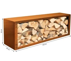palatino Kaminholzregale > Kaminholzlager Woodpecker Pro