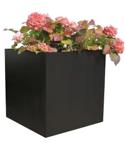 palatino Pflanzkübel & Blumenkästen|Hochbeete & Frühbeete - Metall-Pflanzgefäß Nora, quadratisch, Anthrazit