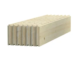 Palmako Fußboden für Gartenhaus Klara, ca. 17 m² Natur Clearance