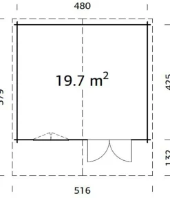 Palmako Gartenhäuser & Gerätehäuser > Gartenhaus Britta