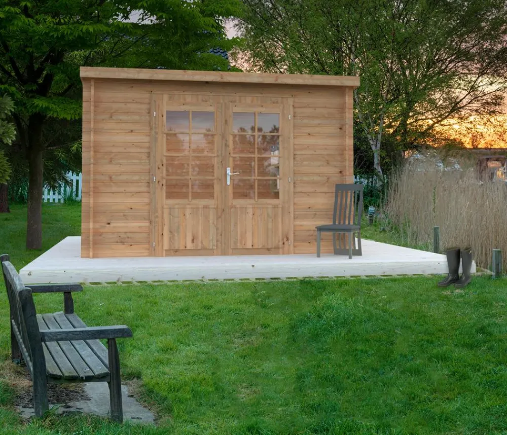 Palmako Gartenhaus Ella Braun Outlet