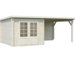 Palmako Gartenhäuser & Gerätehäuser - Gartenhaus Ella, inkl. Seitendach Natur