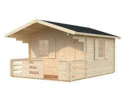 Palmako Gartenhäuser & Gerätehäuser - Gartenhaus Emma, ca. B394/H257/T490 cm Beige