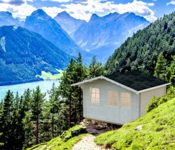 Palmako Gartenhaus Emma, ca. B426/H257/T380 cm Natur Online