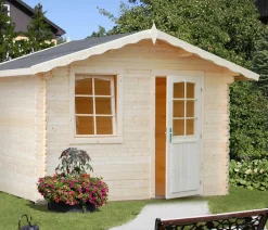 Palmako Gartenhaus Emma, ca. B290/H222/T254 cm Natur Sale