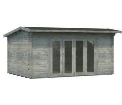 Palmako Gartenhaus Ines, ca. B524/H249/T379 cm Grau Online