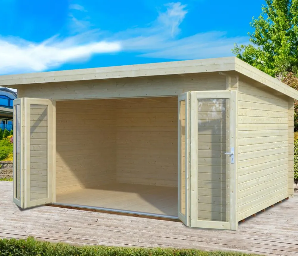 Palmako Gartenhaus Lea Natur Outlet
