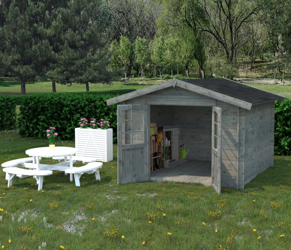 Palmako Gartenhaus Lotta Grau Best