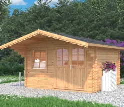 Palmako Gartenhaus Sally, ca. B426/H256/T530 cm Braun Online