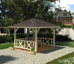 Palmako Pavillons > Pavillon Betty, ca. B386/H323/T386 cm