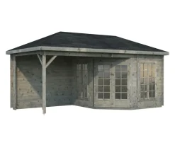Palmako Pavillons - Pavillon Melanie, ca. B599/H307/T322 cm Grau