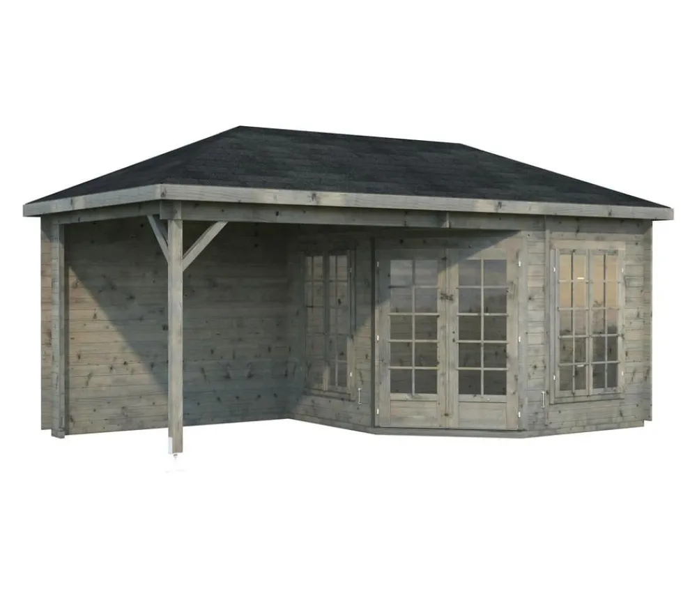 Palmako Pavillons - Pavillon Melanie, ca. B599/H307/T322 cm Grau