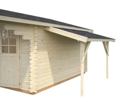 Palmako Schleppdach für Gartenhäuser, ca. B169/H250/T290 cm Beige Online