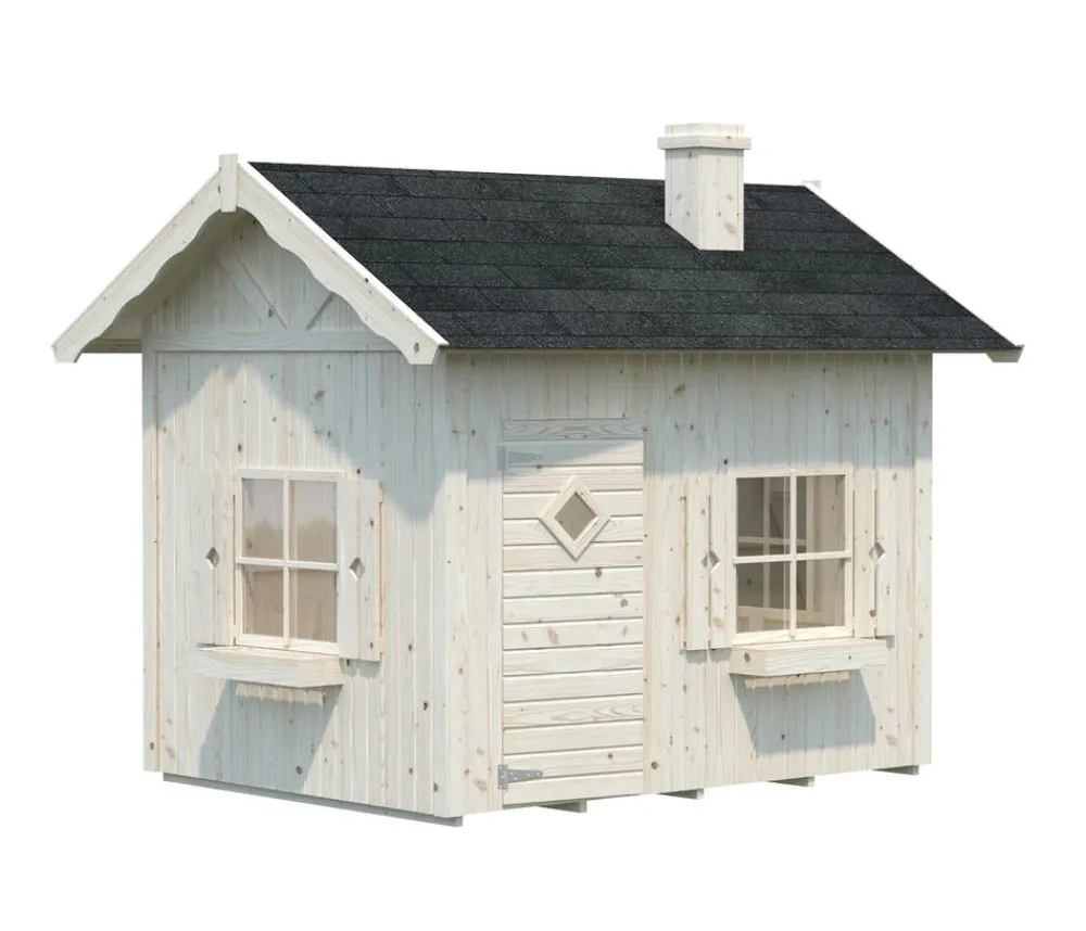 Palmako Spielhaus Grete, ca. B285/H220/T223 cm Natur Clearance