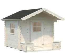 Palmako Gartenspielgeräte - Spielhaus Stina, ca. B222/H193/T260 cm Natur