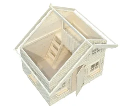 Palmako Spielhaus Tom, ca. B258/H228/T224 cm Natur Best