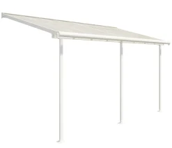 Palram Pergolen - Terassenüberdachung Sierra, ca. B447,5/H300/T228 cm Weiß