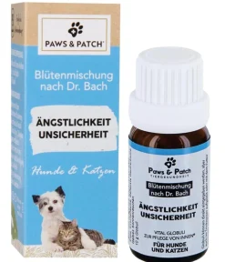 PAWS & PATCH Nahrungsergänzung Hund > Blütenmischung 3er Basis-Box Ängstliche & sensible Tiere, 3 x 10 g