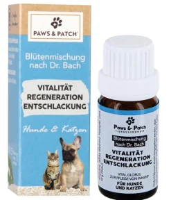 PAWS & PATCH Nahrungsergänzung Hund > Blütenmischung 3er Basis-Box Ängstliche & sensible Tiere, 3 x 10 g